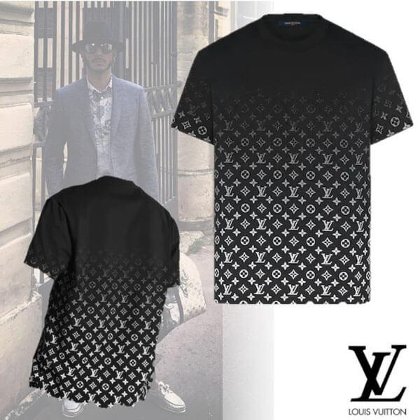 ルイ ヴィトン tシャツ 偽物 新作 20AW LV☆モノグラムグラディエントTシャツ 1A89Z0